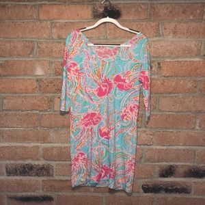 Lilly Pulitzer Jellyfish Half Sleeve Dress